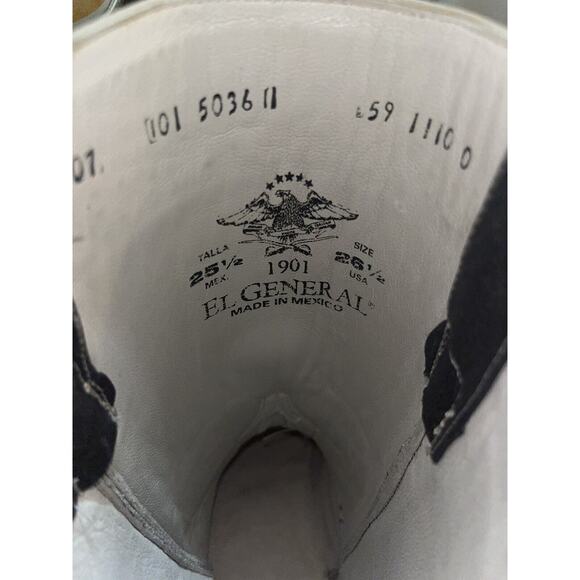 Cowboy Rodeo Boots‎ Exotic Leather White Genuine Ostrich Skin Women’s Sz 8.5 main image 9
